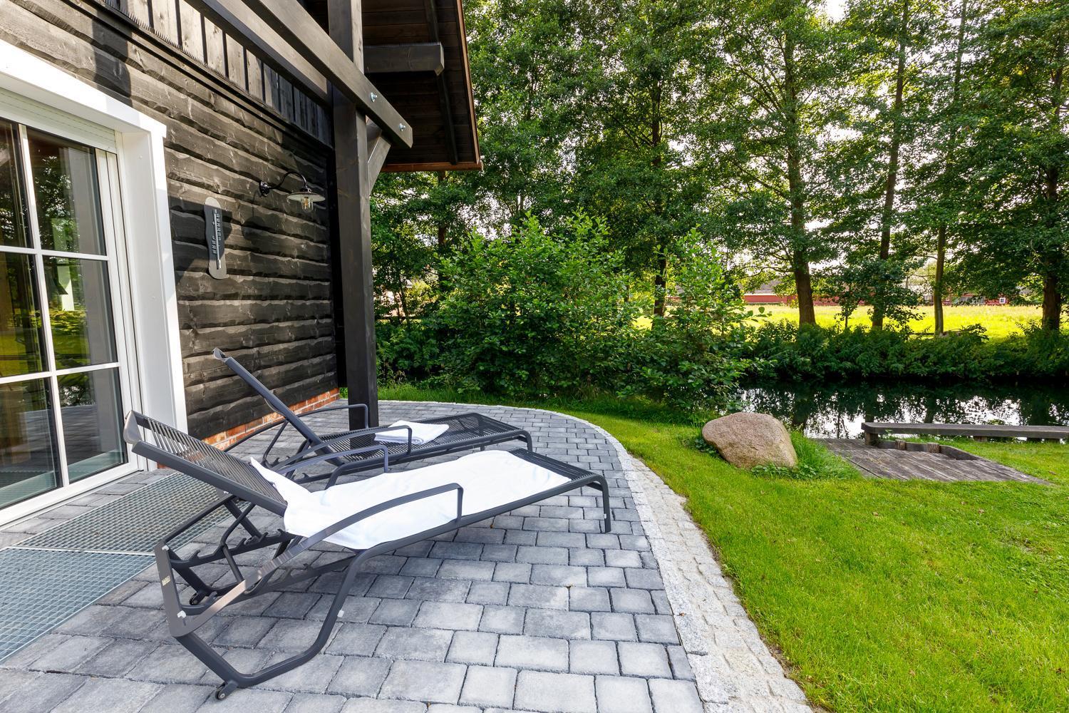 Spreewald Chalet Wohnung Spreeblick Kolonie  Экстерьер фото