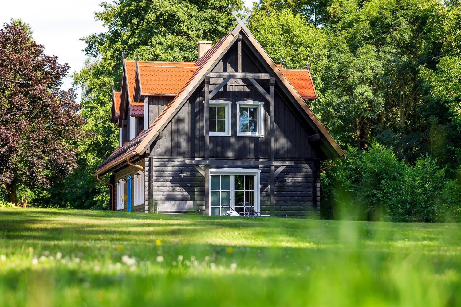 Spreewald Chalet Wohnung Spreeblick Kolonie  Экстерьер фото